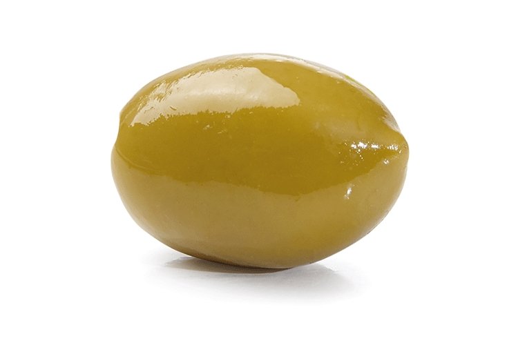 Whole halkidiki green olive